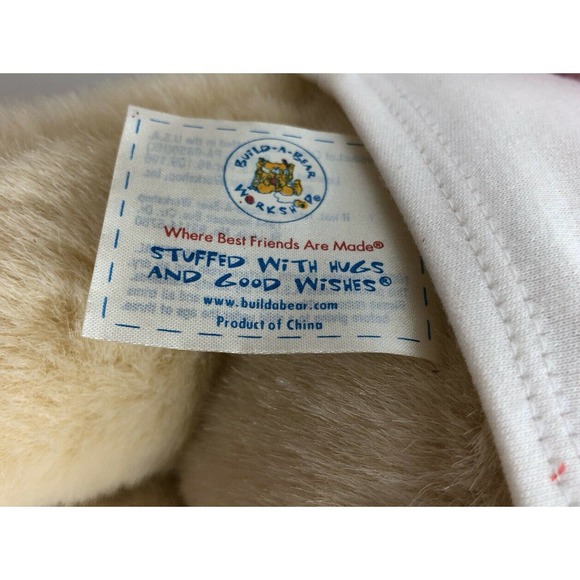 Build-A-Bear Stuffed Plush Disney Minnie Mouse Shirt Ears Hat Outfit Disneyland - Picture 6 of 6